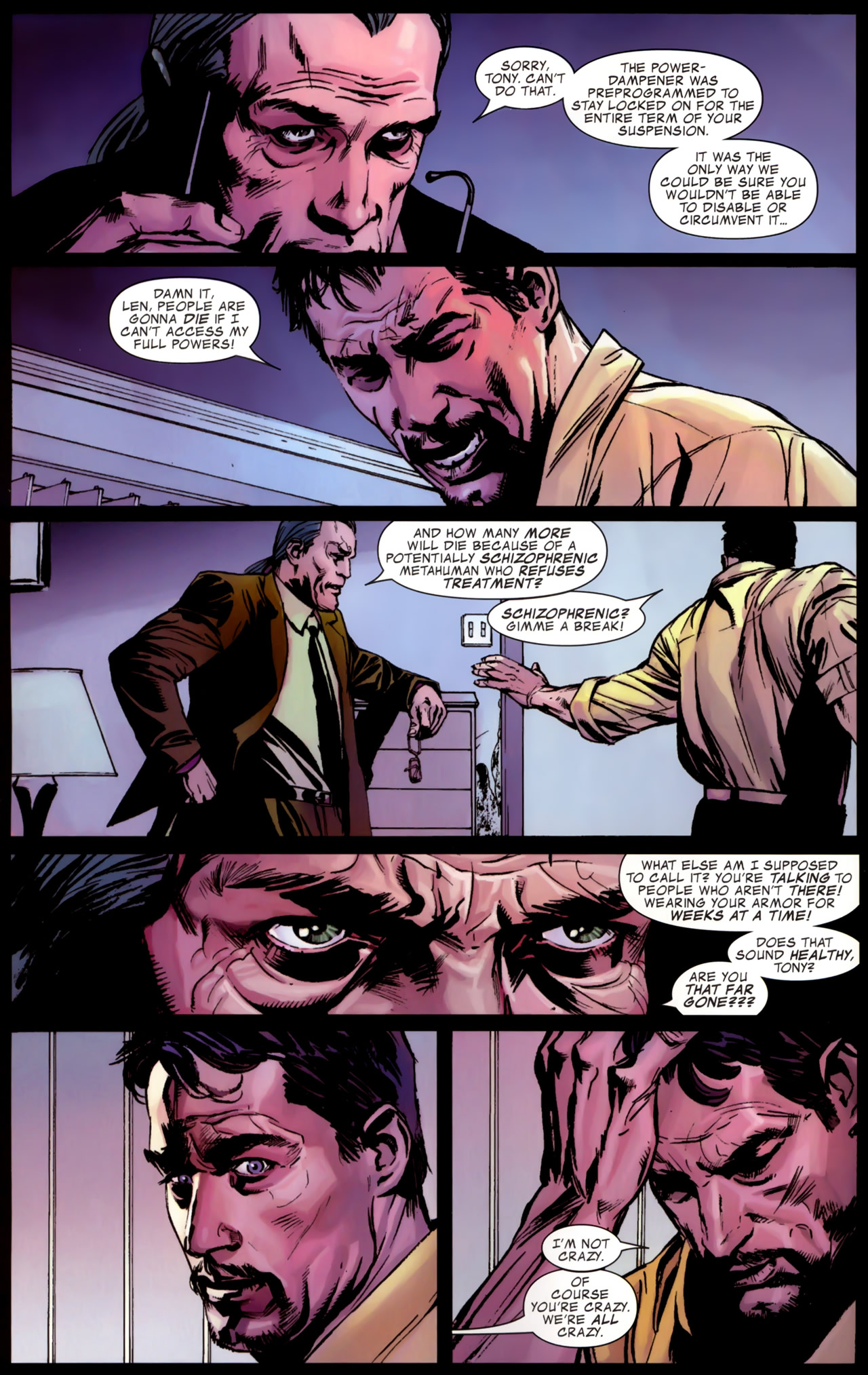 Read online Iron Man (2005) comic - Issue #25 - 6