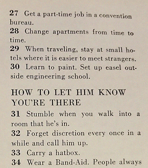 A 1958 Article Titled ‘129 Ways to Get a Husband’ Shows How Much Times Have Changed