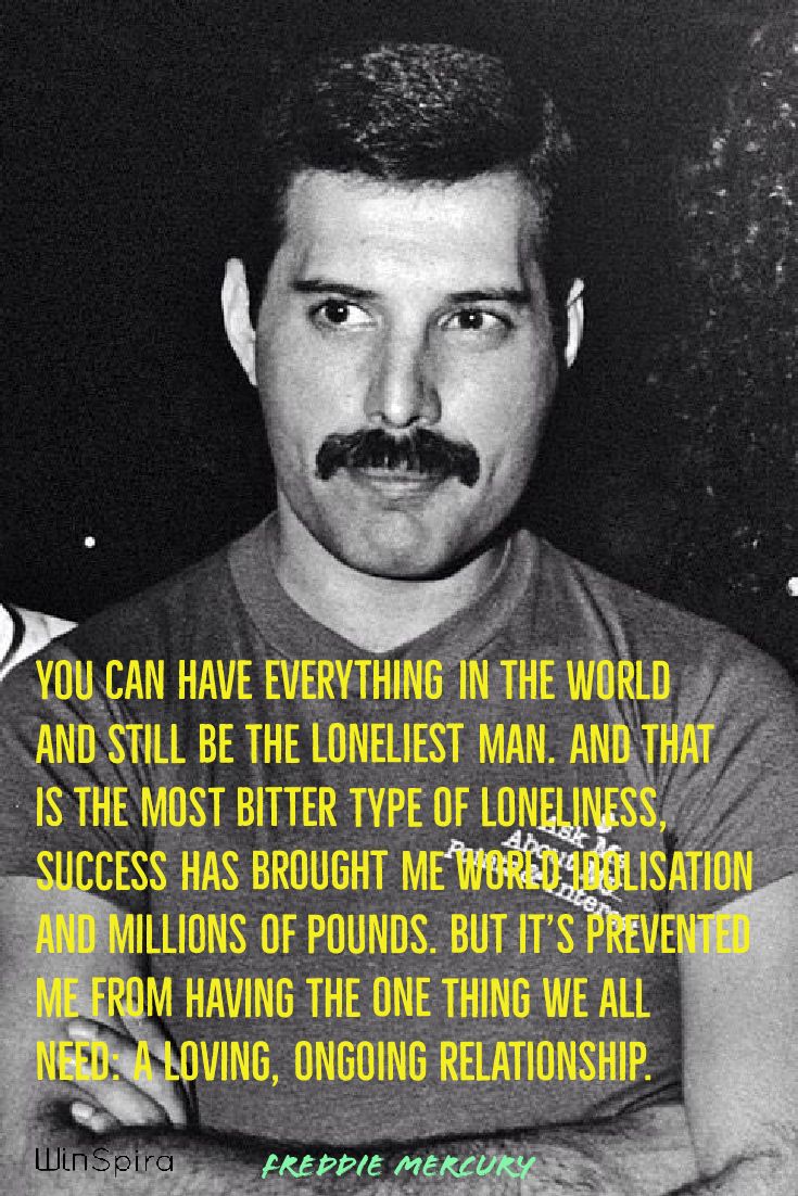23 best Freddie Mercury Quotes