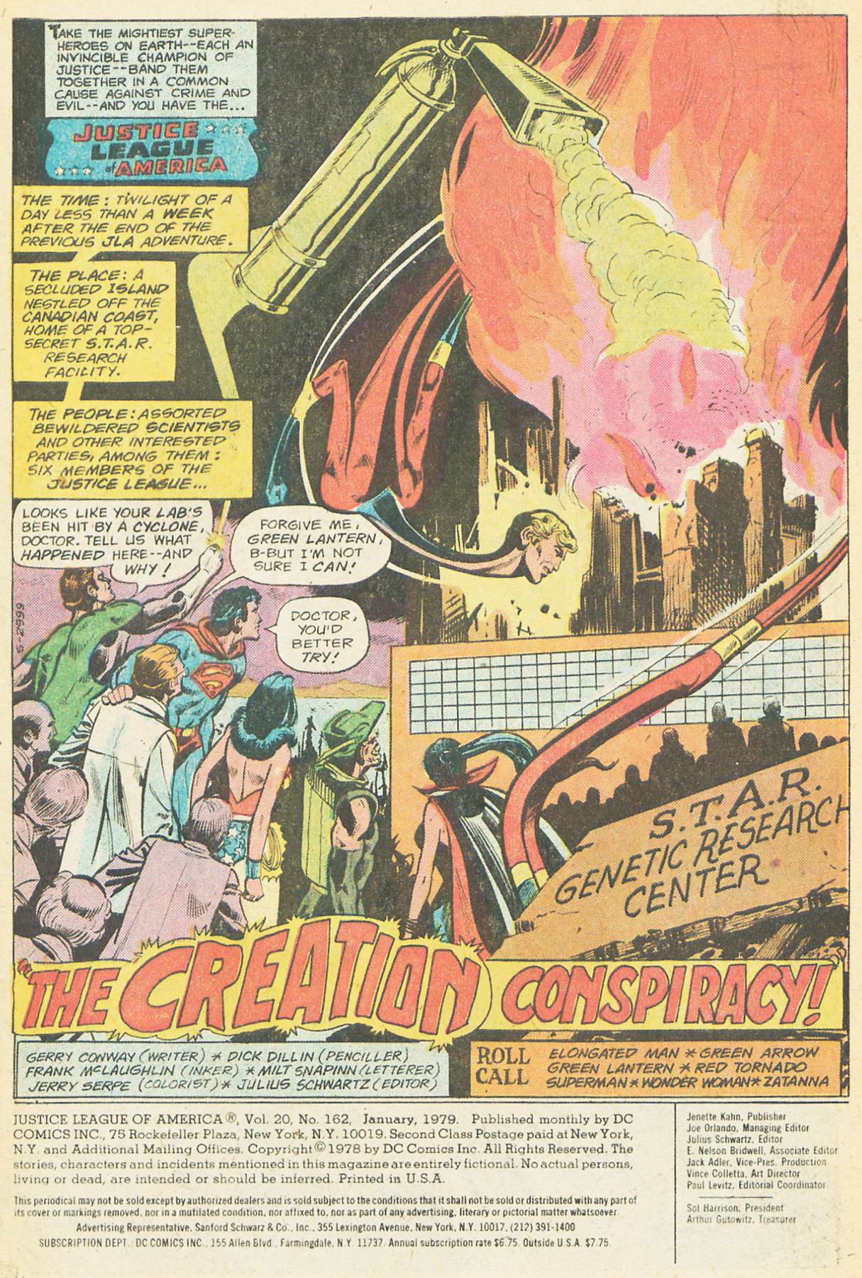 Justice League of America (1960) 162 Page 1