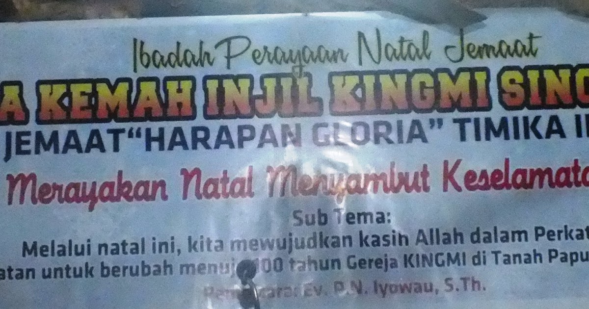 Sub Tema Natal Sekolah Minggu Contoh Tema Natal Anak