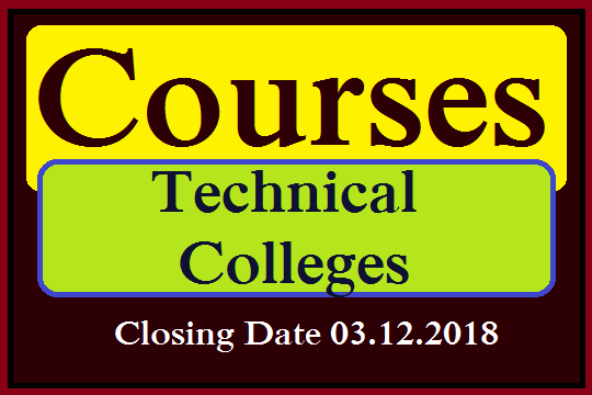 Courses from Technical Colleges 