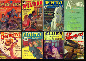 Pulp Magazine Covers with stories from T.T. Flynn