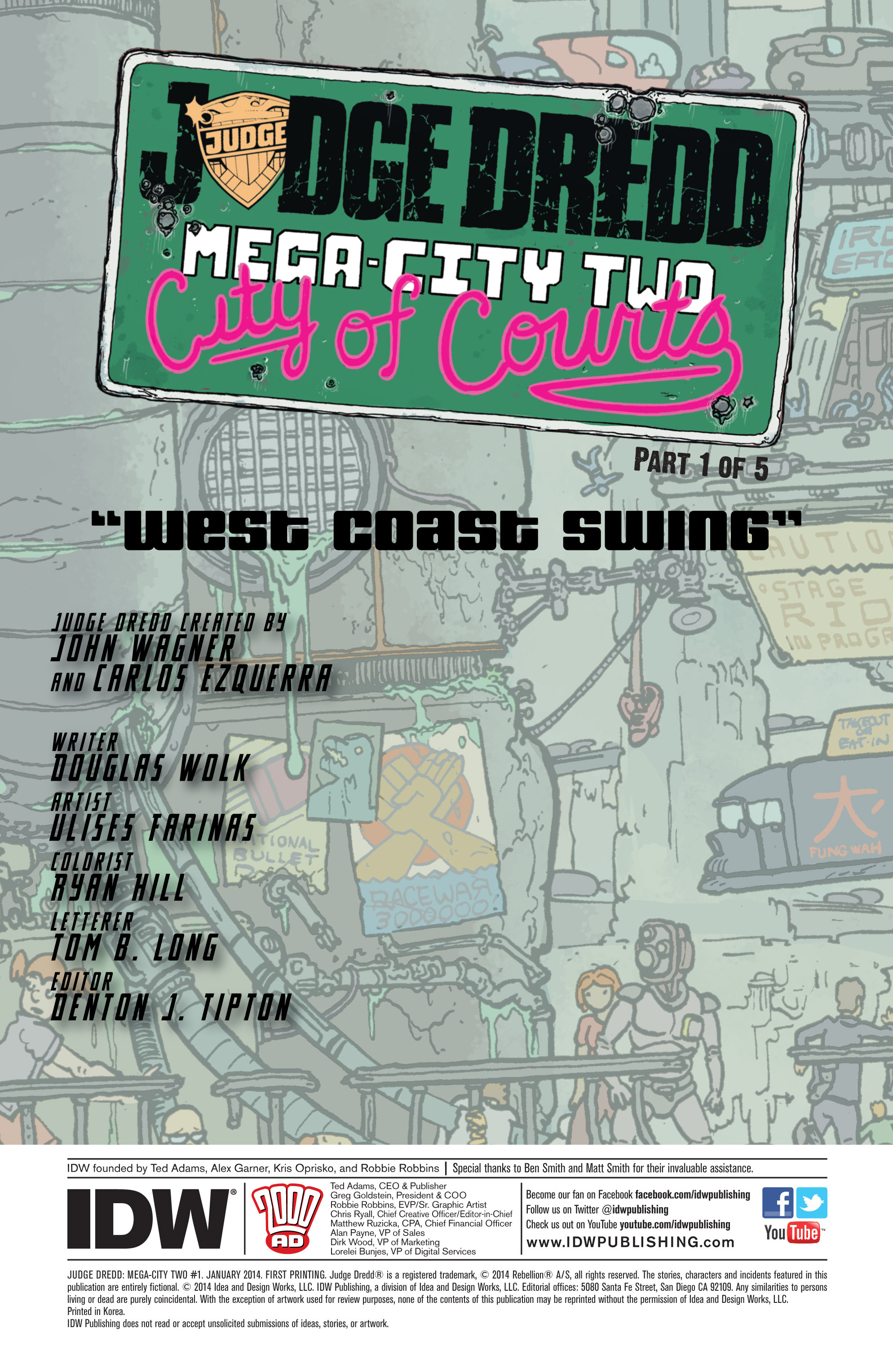 Read online Judge Dredd: Mega-City Two comic -  Issue #1 - 2