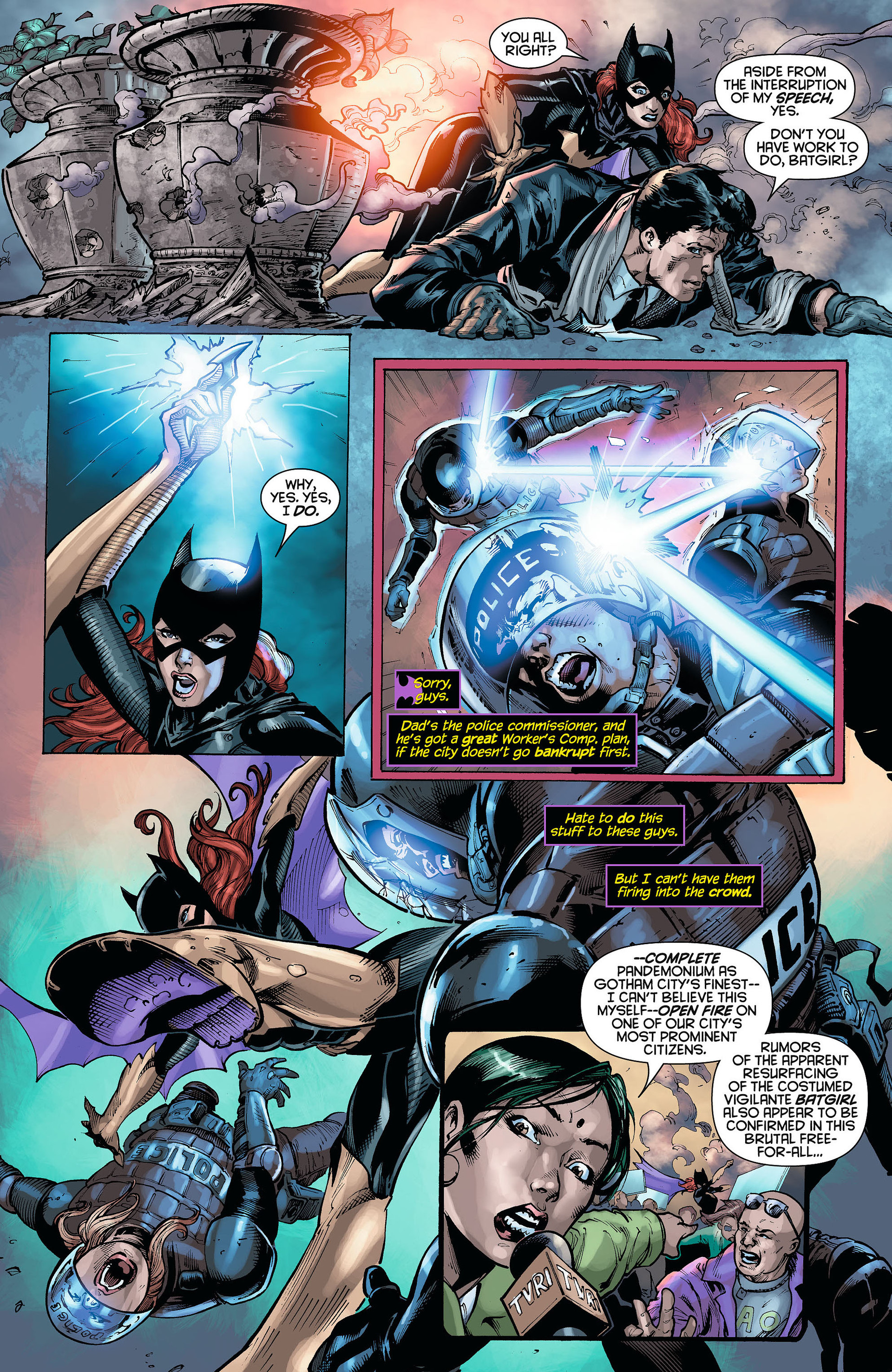 Read online Batgirl (2011) comic -  Issue #6 - 17