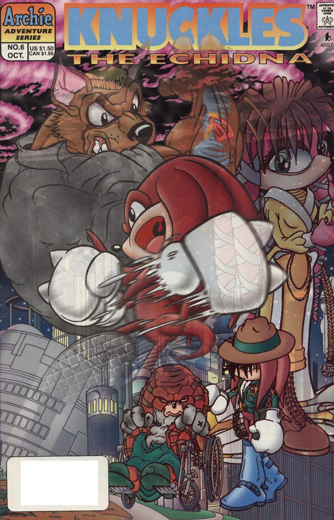 Read online Knuckles the Echidna comic -  Issue #6 - 1