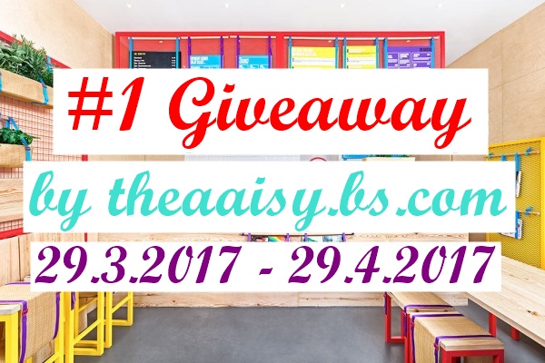 #1 Giveaway by The Aaisy