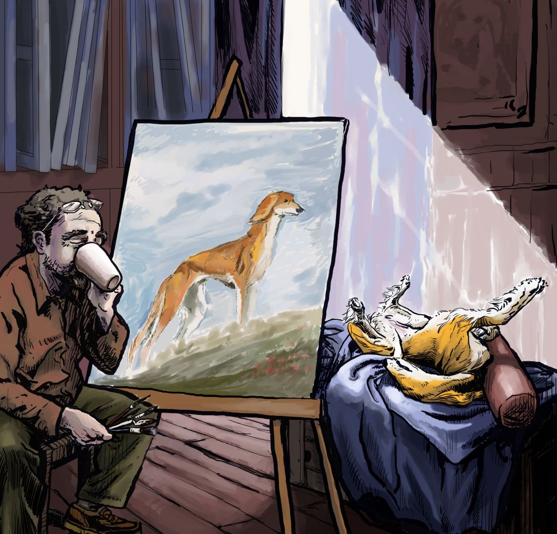 noburbs Saluki Calendar 2012 The Model