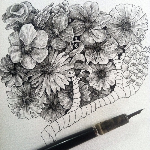 26-Flowers-Muthahari-Insani-Beautifully-Detailed-Ink-Drawings-and-Doodles-www-designstack-co