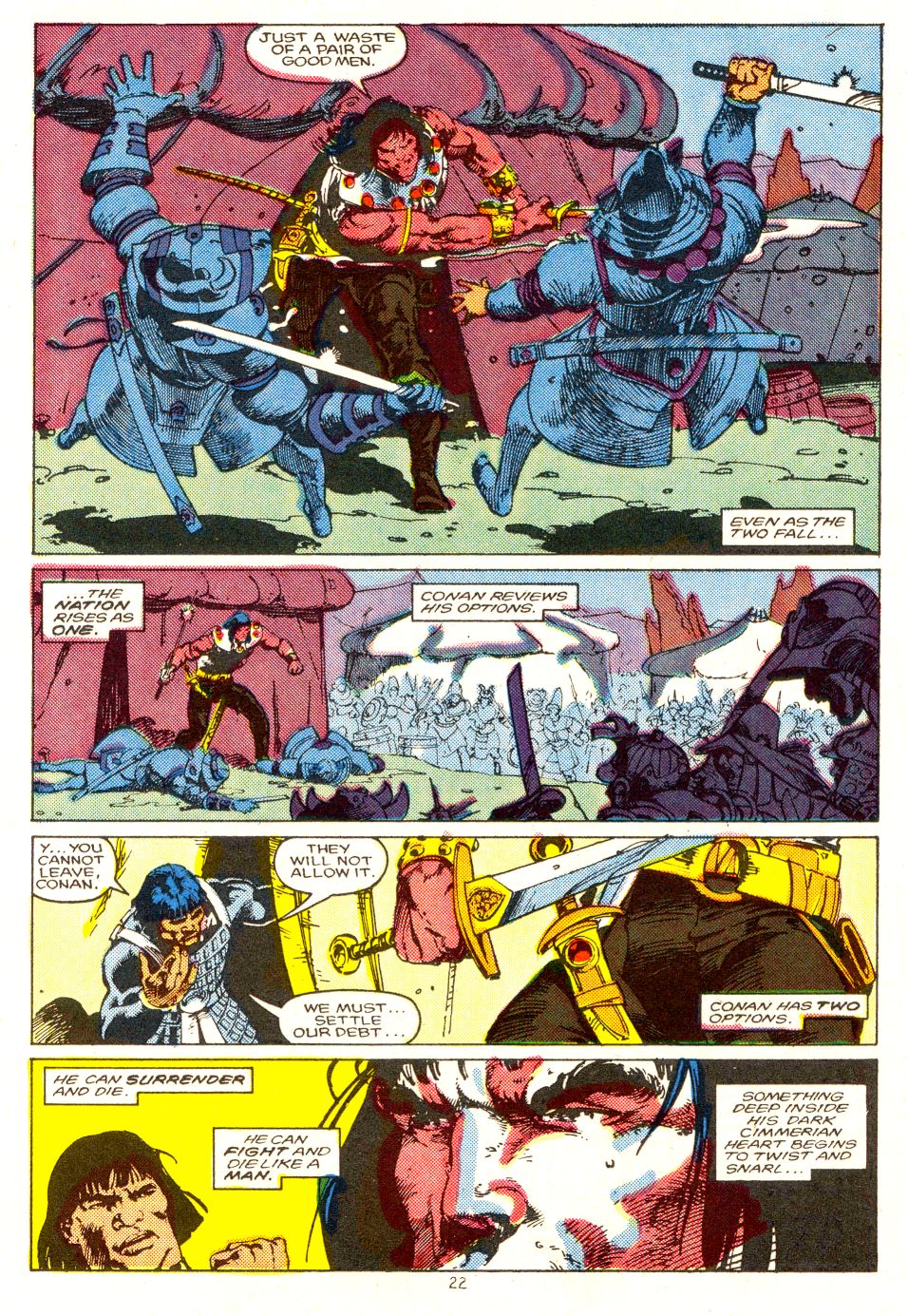 Read online Conan the Barbarian (1970) comic -  Issue #207 - 18