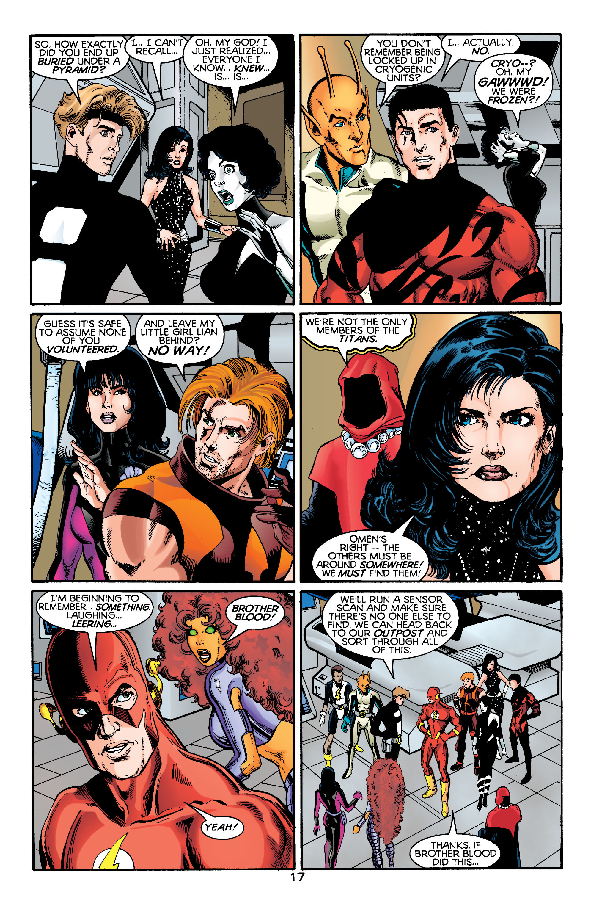 Read online Titans/Legion of Super-Heroes: Universe Ablaze comic -  Issue #1 - 20