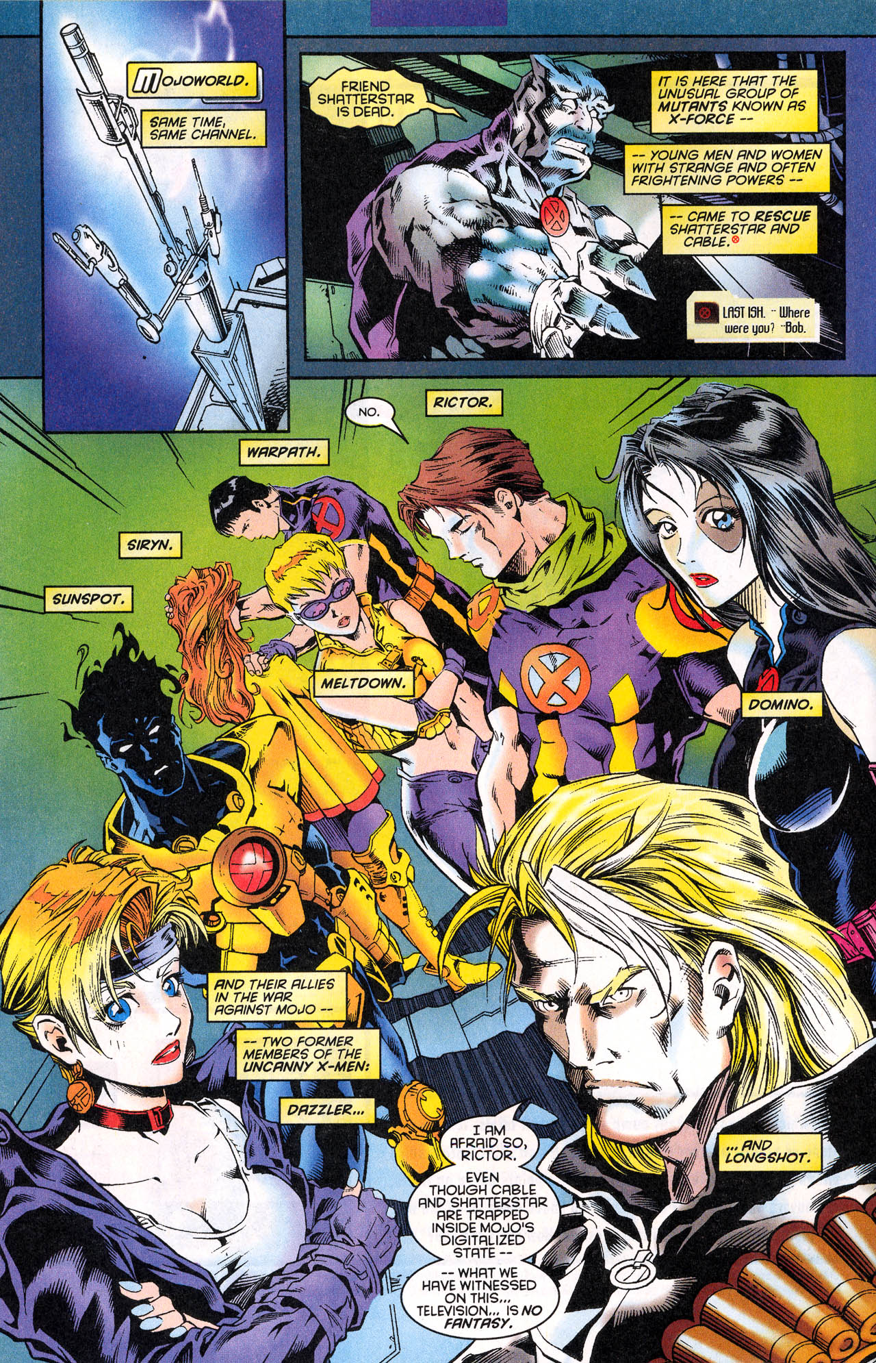 Read online X-Force (1991) comic -  Issue #61 - 10