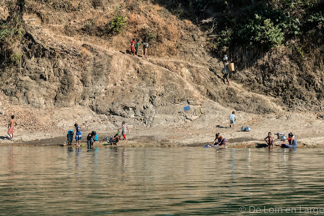 Rivière Lemro-Birmanie-Myanmar