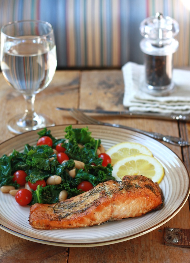 Roasted DillMustard Salmon Season with Spice