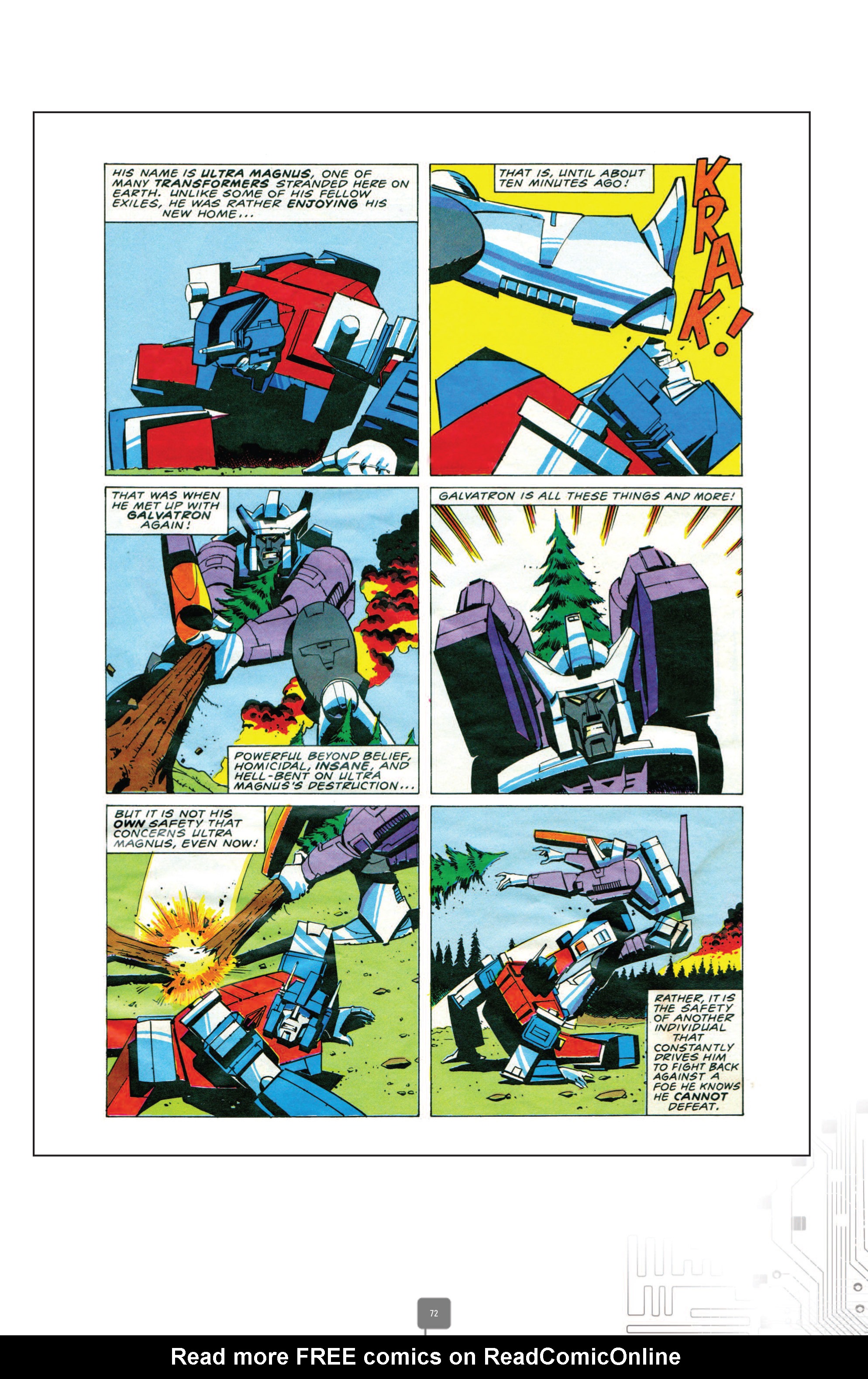 Read online The Transformers Classics UK comic -  Issue # TPB 4 - 72