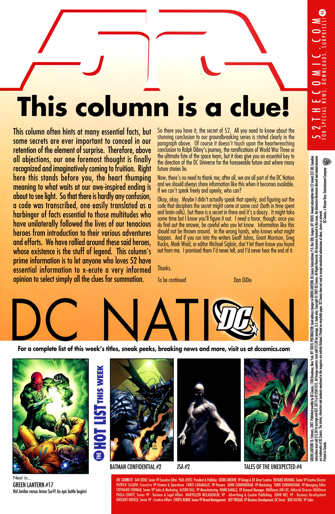 Read online Green Lantern (2005) comic -  Issue #16 - 20