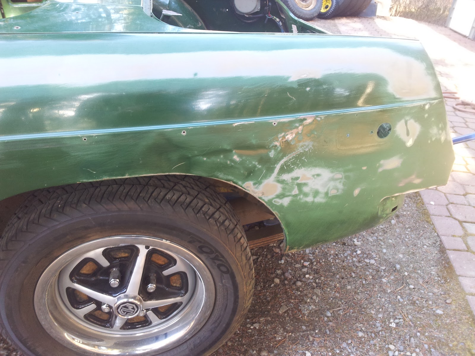 1978 MGB Roadster A Classic Car Restoration Hobby