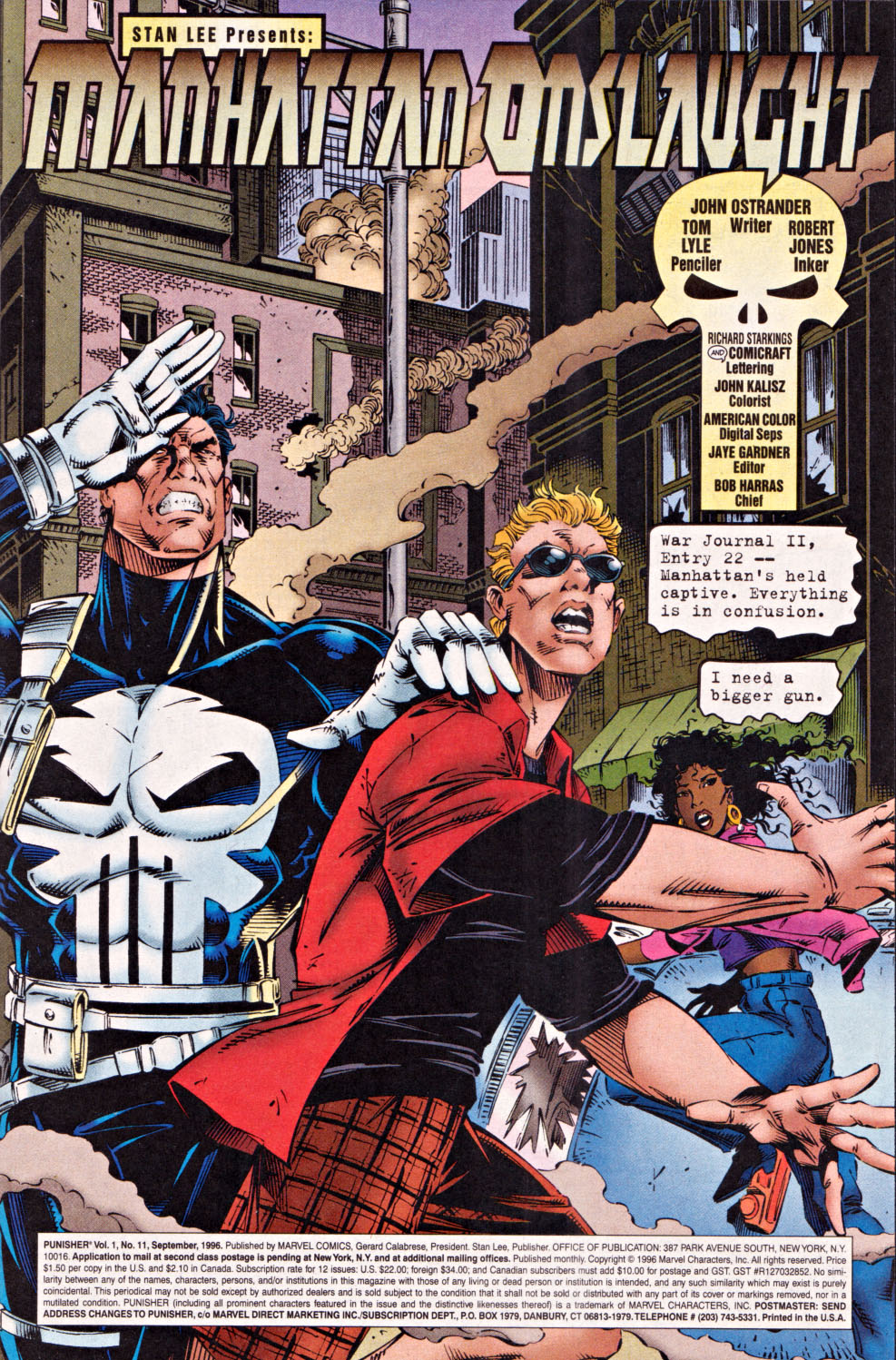 Read online Punisher (1995) comic -  Issue #11 - Onslaught - 2