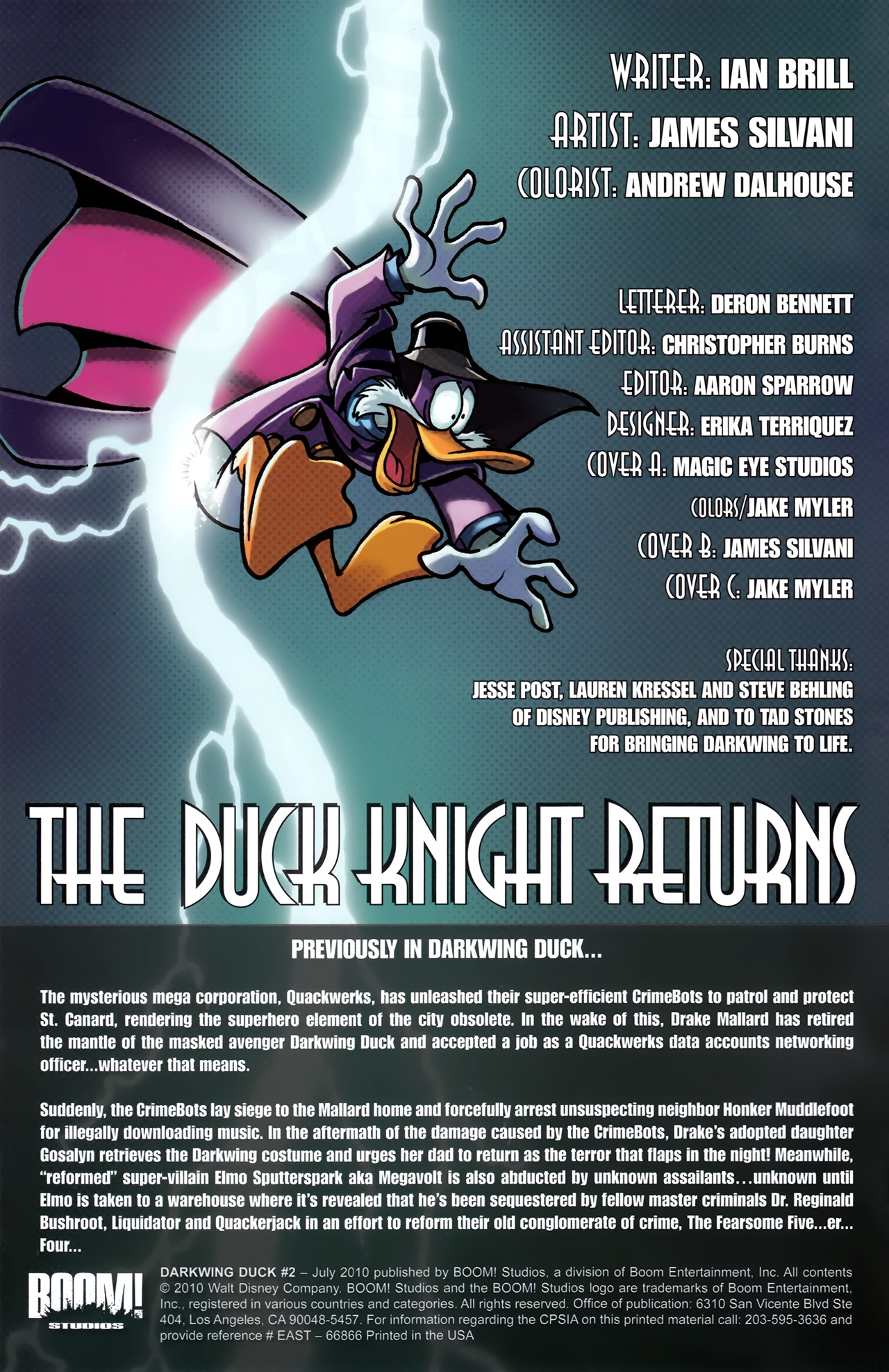 Read online Darkwing Duck comic -  Issue #2 - 3