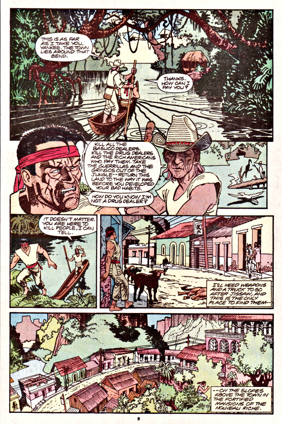 The Punisher (1987) Issue #39 - Jigsaw Puzzle #05 #46 - English 7