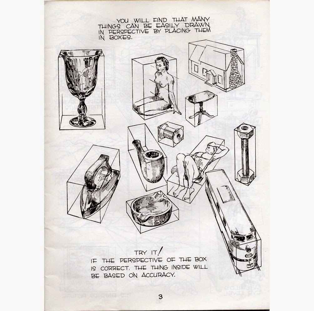 Эрнест норлинг объемный рисунок и перспектива