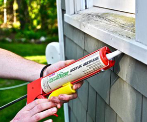 Window Caulking Caulking Windows is an important step to air sealing.