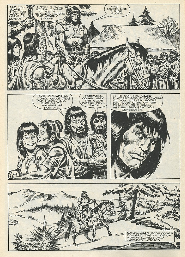 Read online The Savage Sword Of Conan comic -  Issue #142 - 56