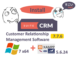 Install SuiteCRM 7.7.6 PHP CRM on windows 7 localhost tutorial