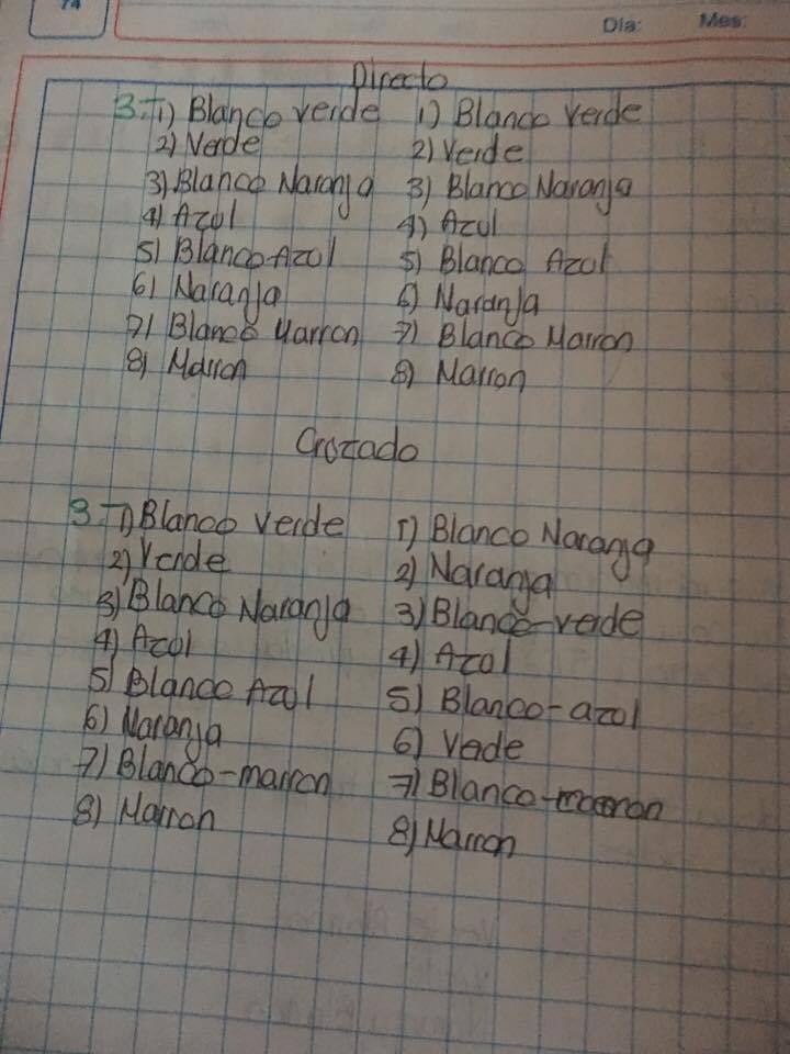 Cables de conexion cruzada y directa