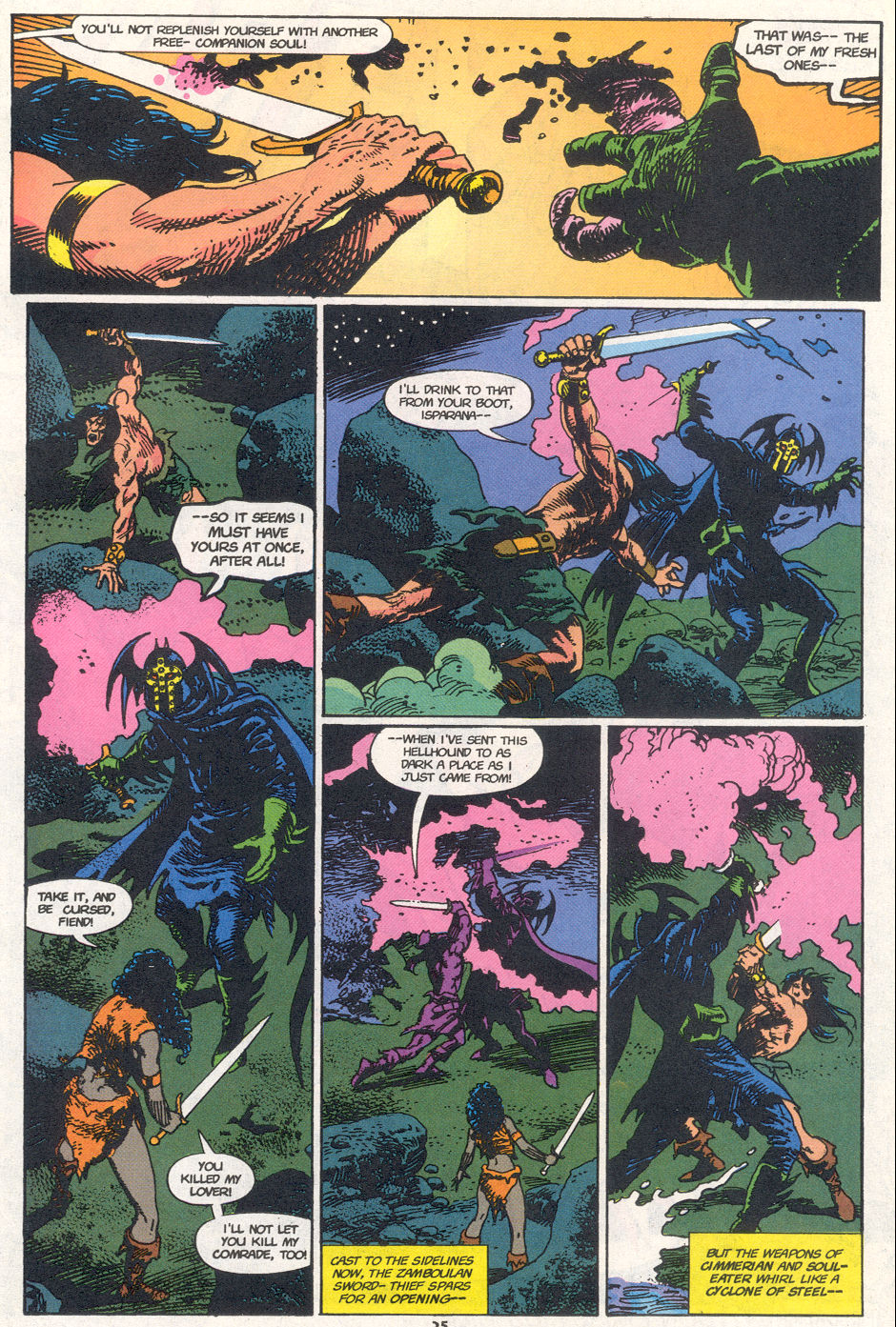 Read online Conan the Barbarian (1970) comic -  Issue #272 - 19