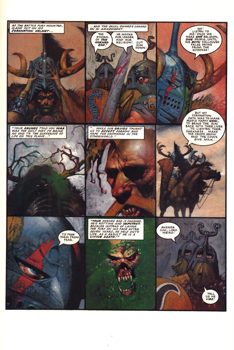 Read online Slaine: The Horned God (1998) comic -  Issue #3 - 34
