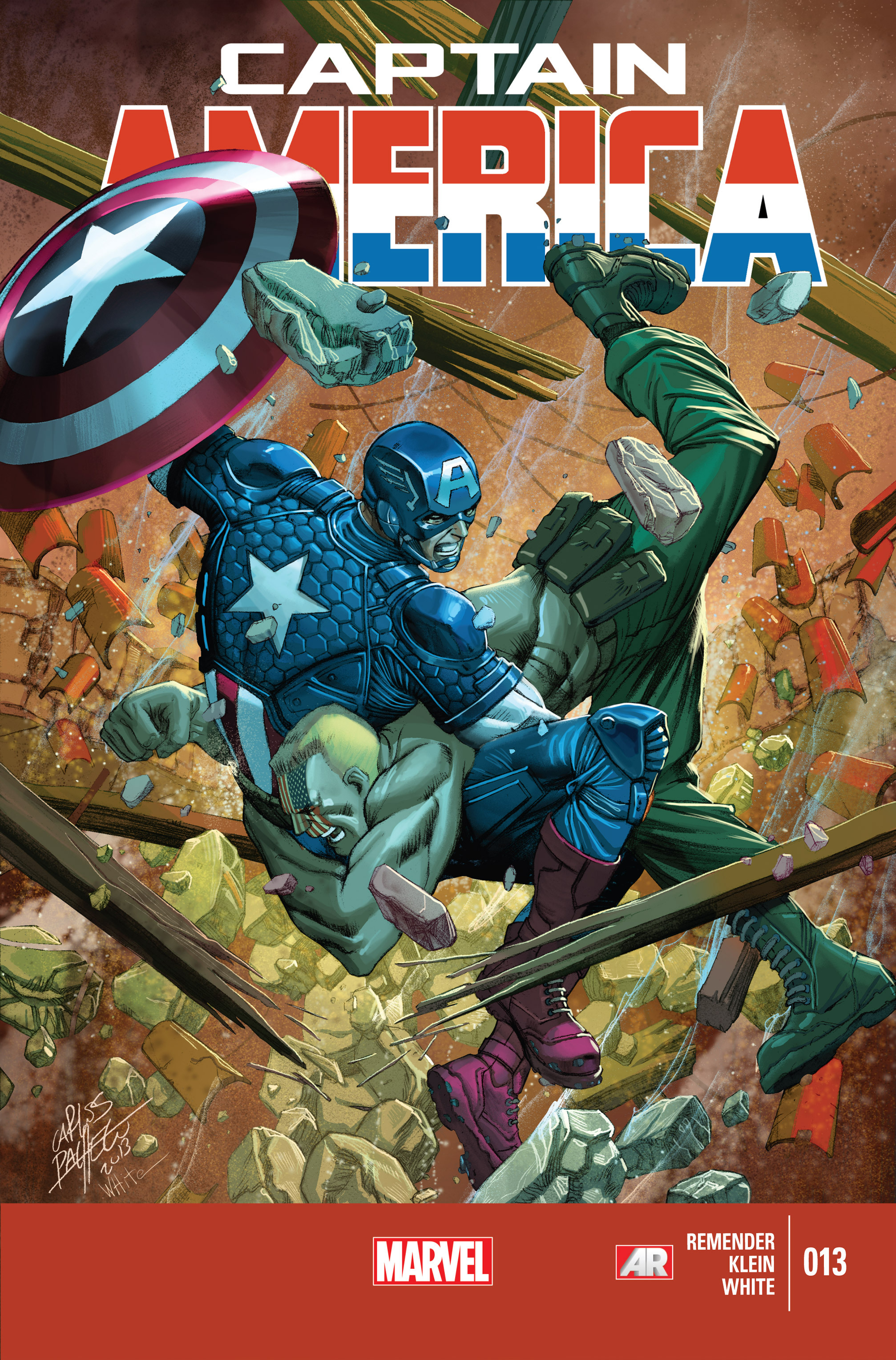 Read online Captain America (2013) comic -  Issue #13 - 1