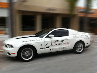 Doorstep Delivery Mustang