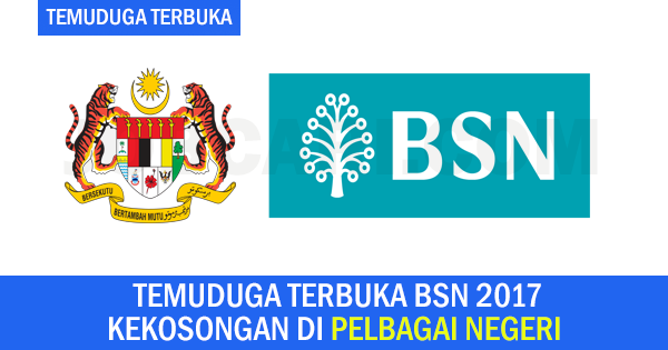 Temuduga Terbuka Di Bank Simpanan Nasional Pelbagai Negeri Gaji Rm1 300 00 Rm2 800 00 Jobcari Com Jawatan Kosong Terkini