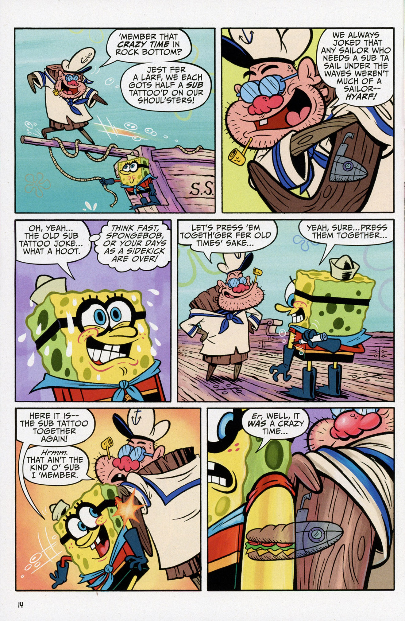 Read online SpongeBob Comics comic -  Issue #55 - 16