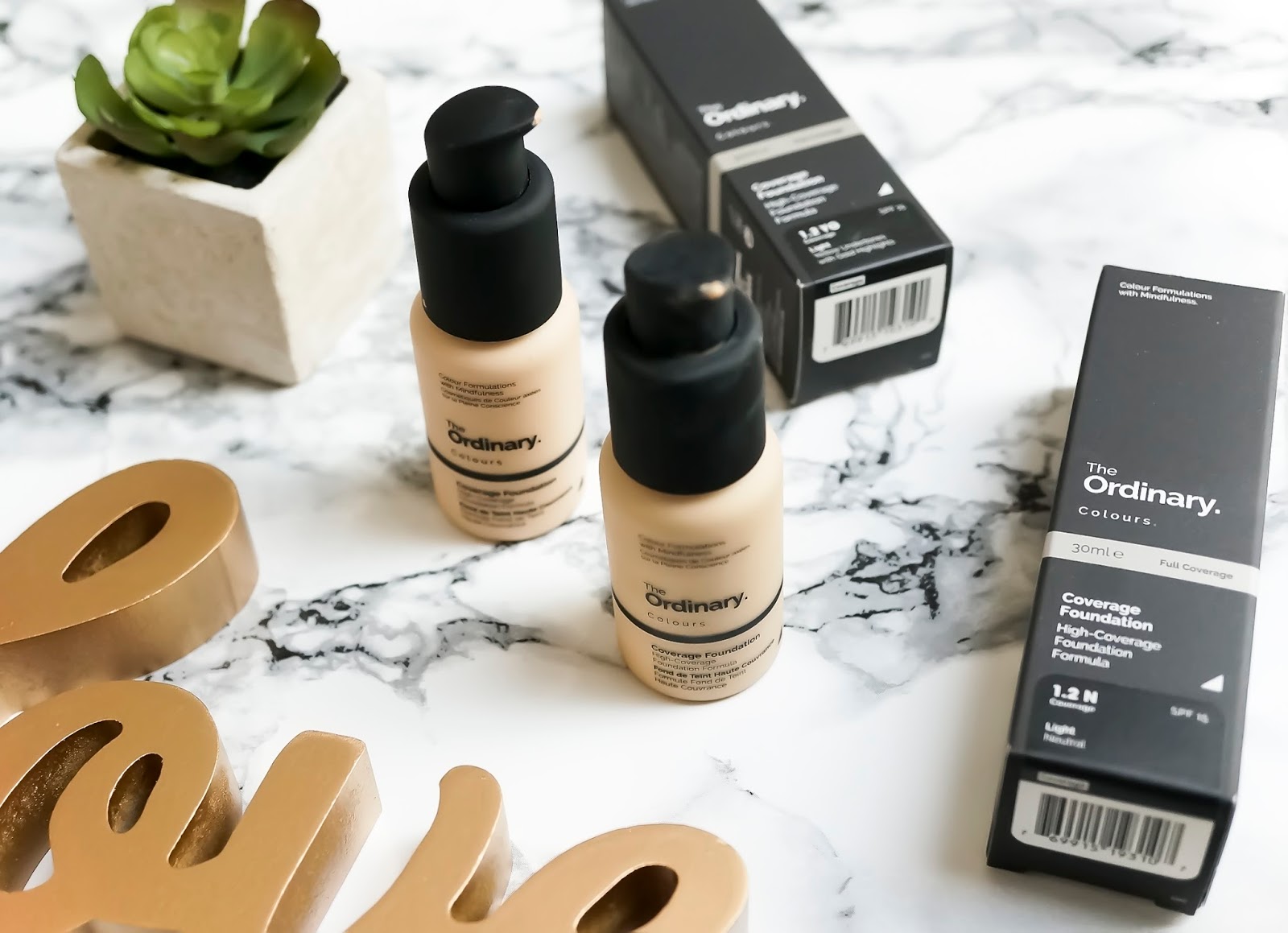 The Ordinary Coverage Foundation Review & Swatches Glamorous MakeUp