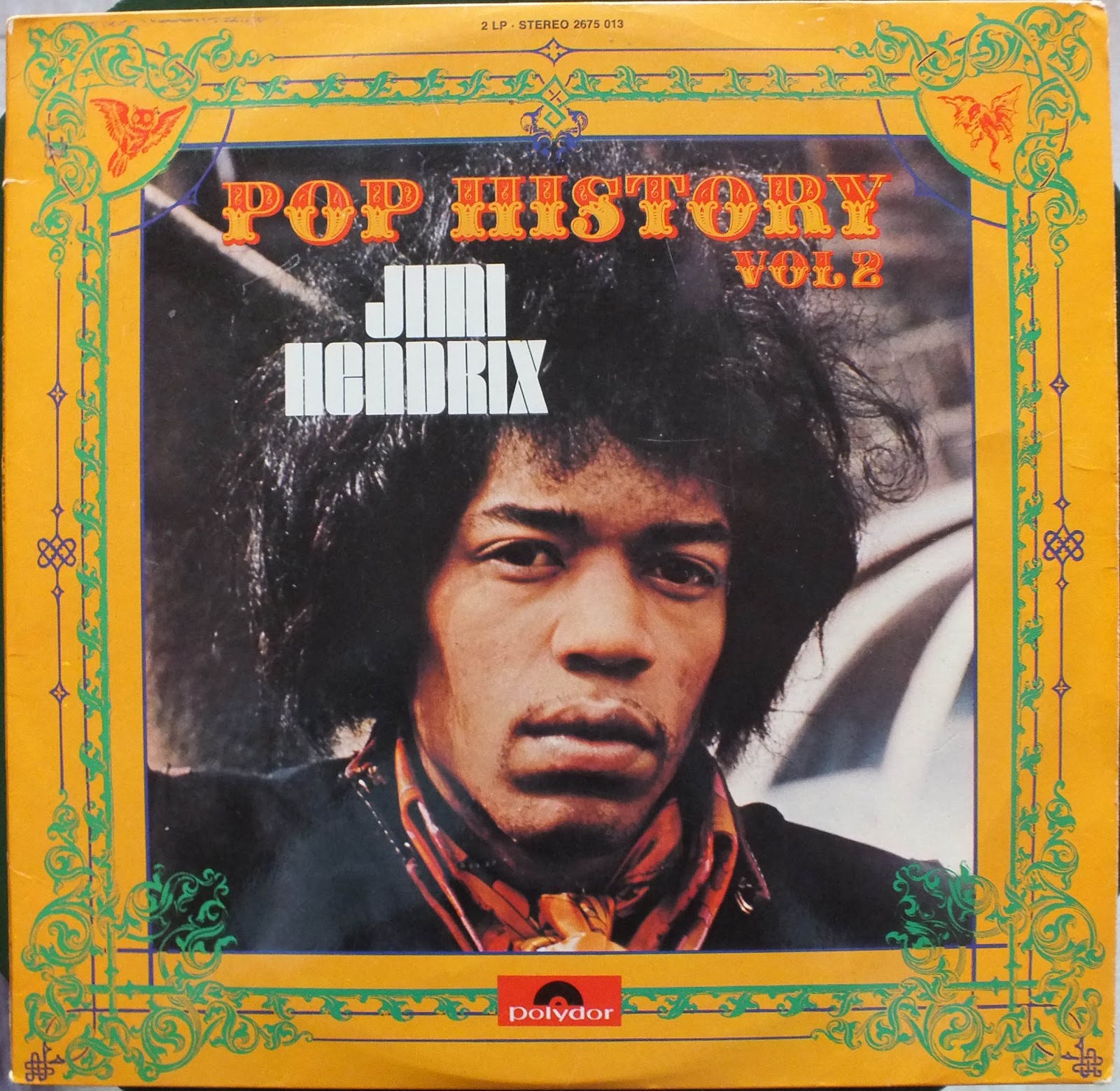 JIMI HENDRIX - Pop History Vol. 2 (1971 - Rock - USA)