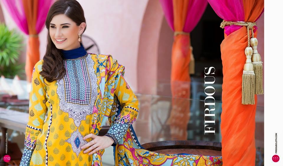 Pakistani dresses 2015 summer collection