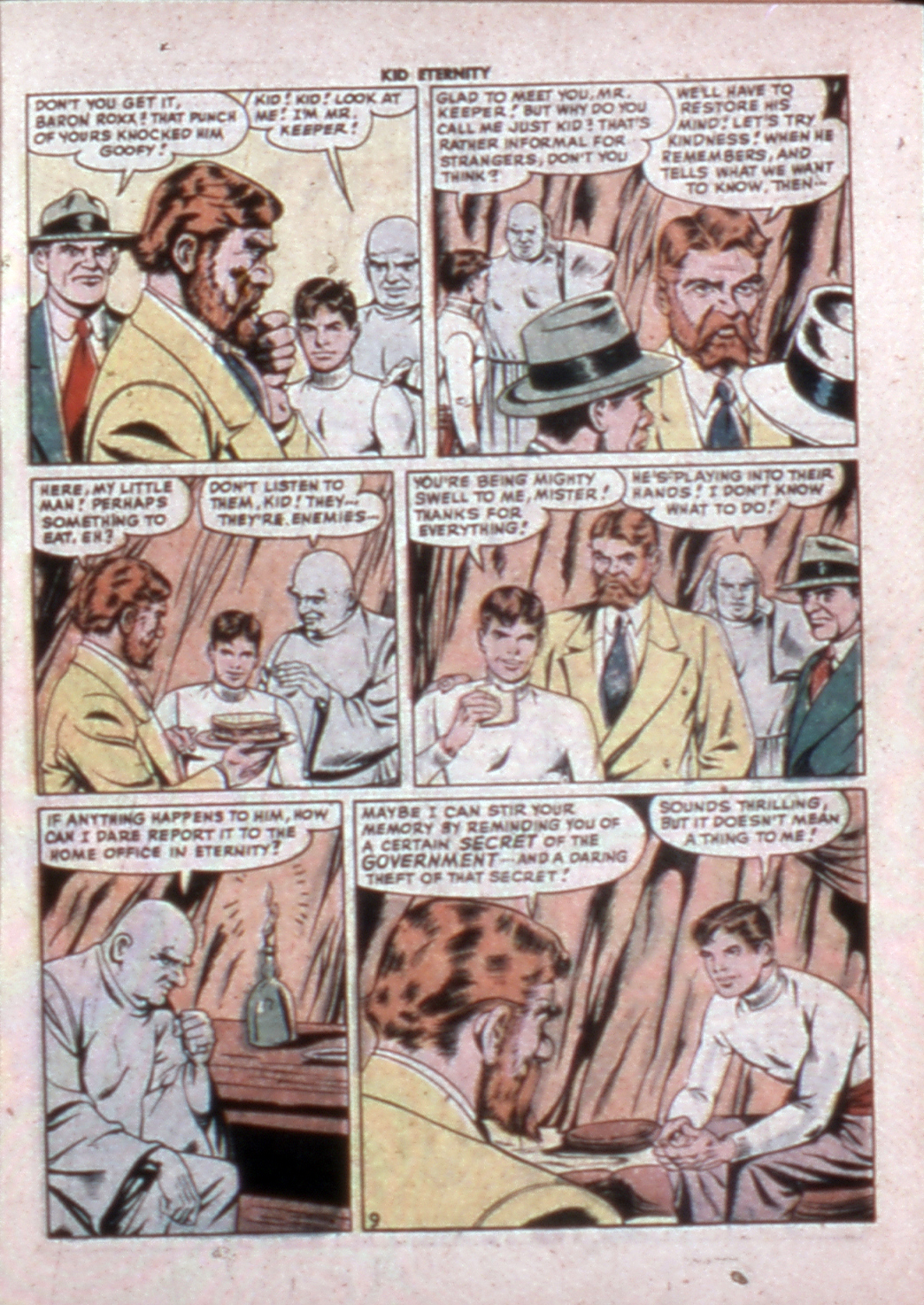 Read online Kid Eternity (1946) comic -  Issue #17 - 11