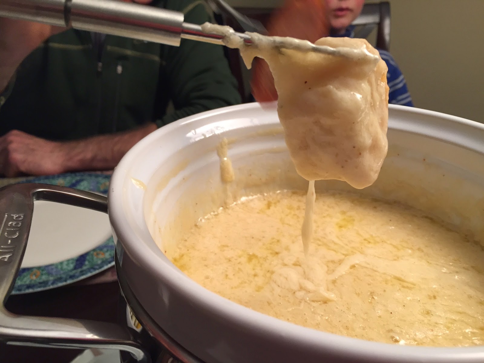The Full Plate Blog Cheesy Family Night A simple fondue recipe that