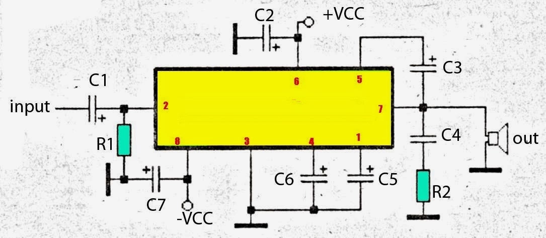 Various diagram: Subwoofer Amplifier Circuit 30W