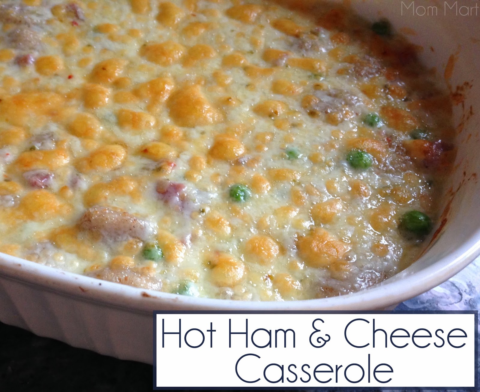One Dish Dinner with the Hot Ham & Cheese Casserole #Recipe #OneDish #YUM #Foodie