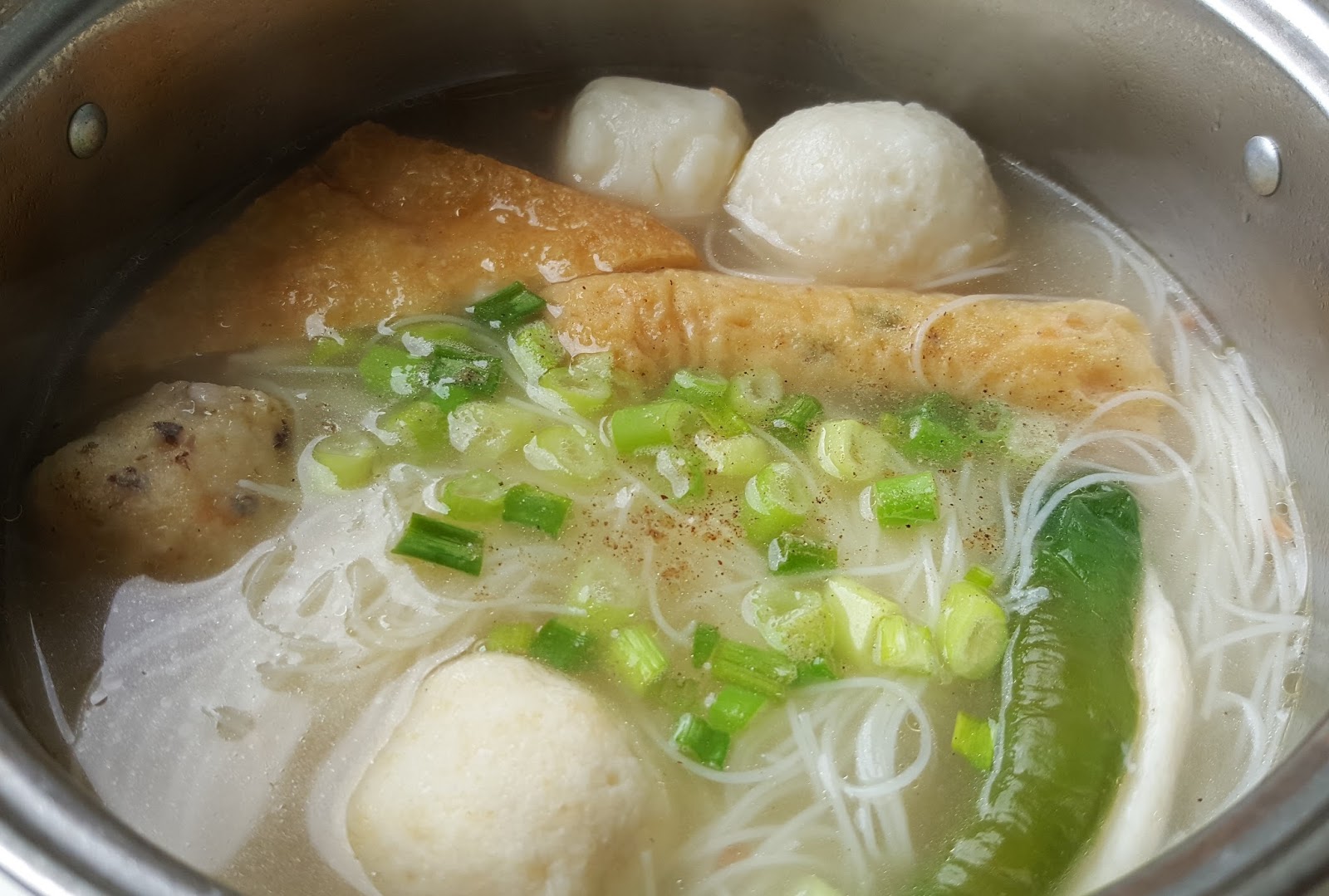 Recipes For Cooking sg: Yong Tau Foo Mee Hoon Soup in 15mins!