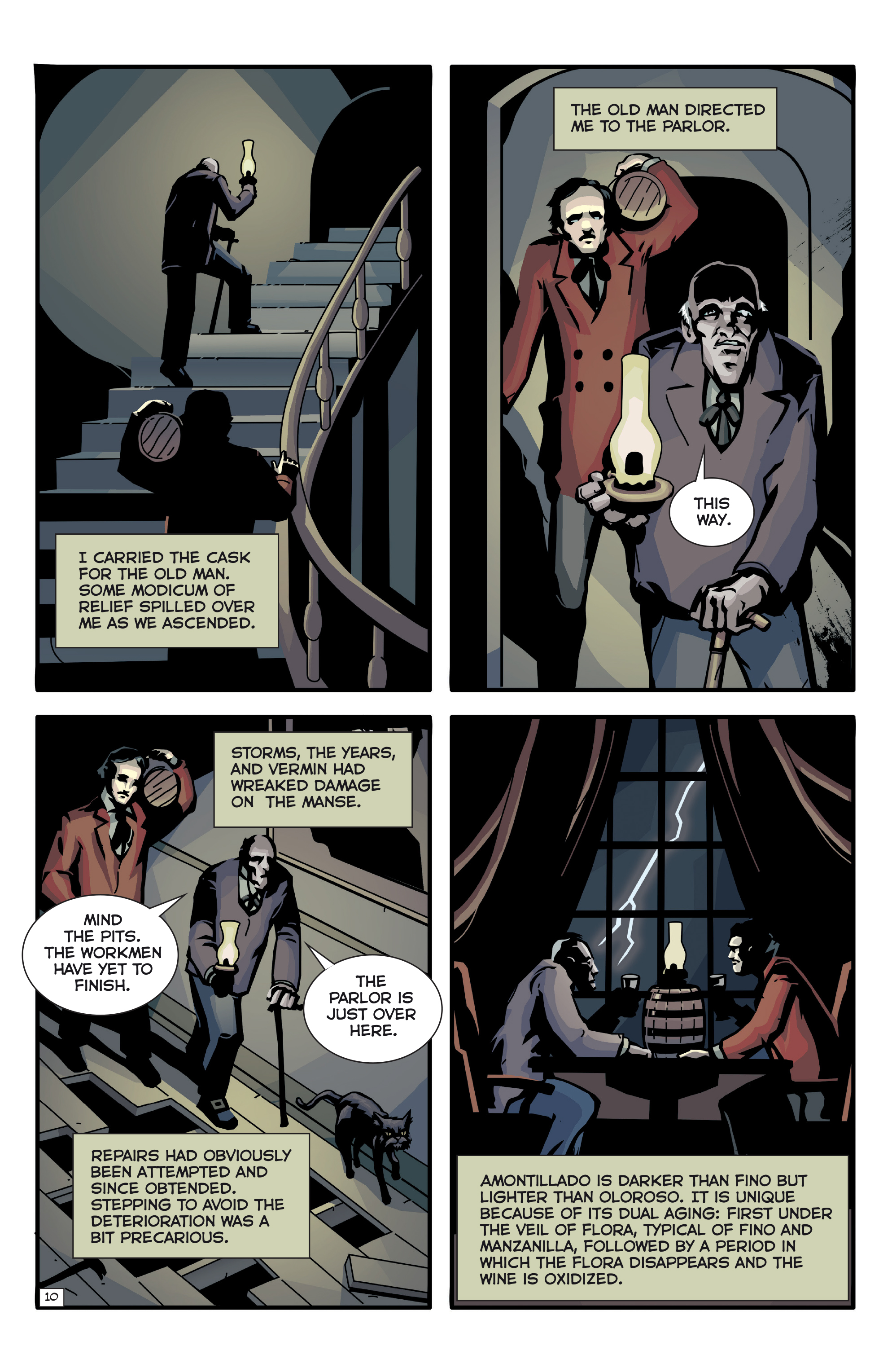 Read online Edgar Allan Poe's Snifter of Terror Season Two comic -  Issue #1 - 12