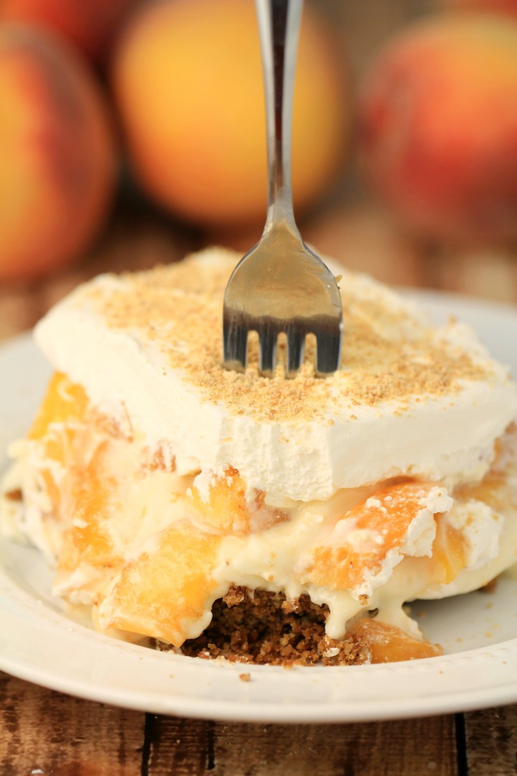 Peach Delight with Pecan Crust WONDERFOOD KITCHEN