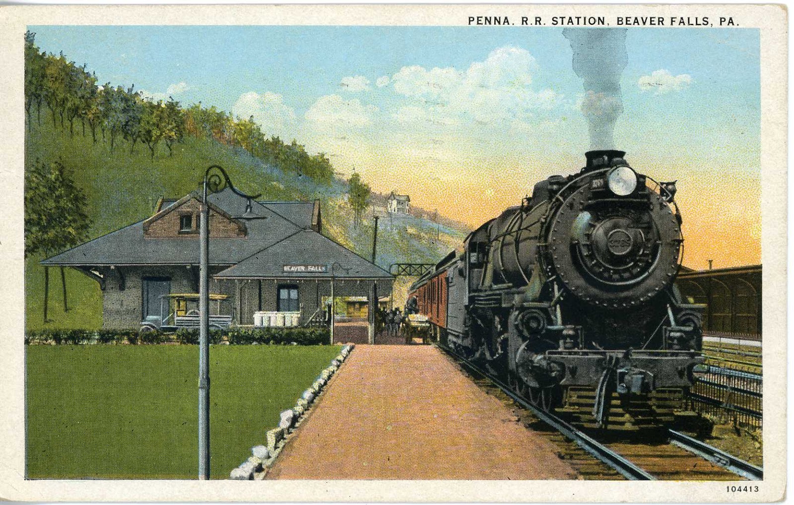 The National Railroad Postcard Museum Beaver Falls, Pennsylvania