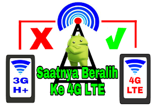 Cara mengubah 3G ke 4G