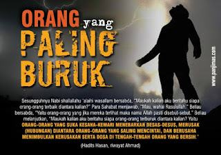 Hadits Tentang Pengadu Domba Tidak Masuk Surga ~ Kumpulan Hadist Islam