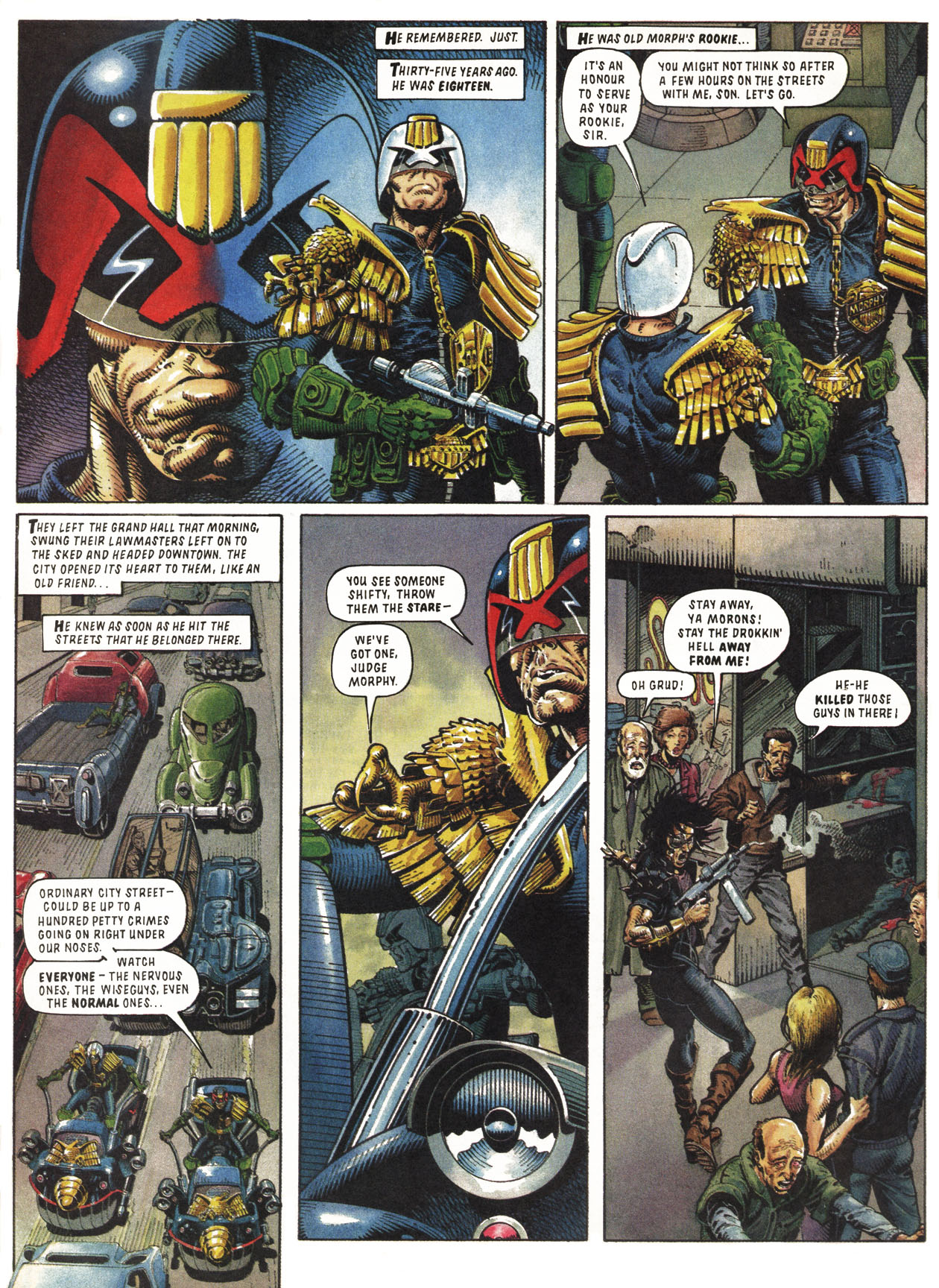 Read online Judge Dredd: The Complete Case Files comic -  Issue # TPB 16 (Part 2) - 262