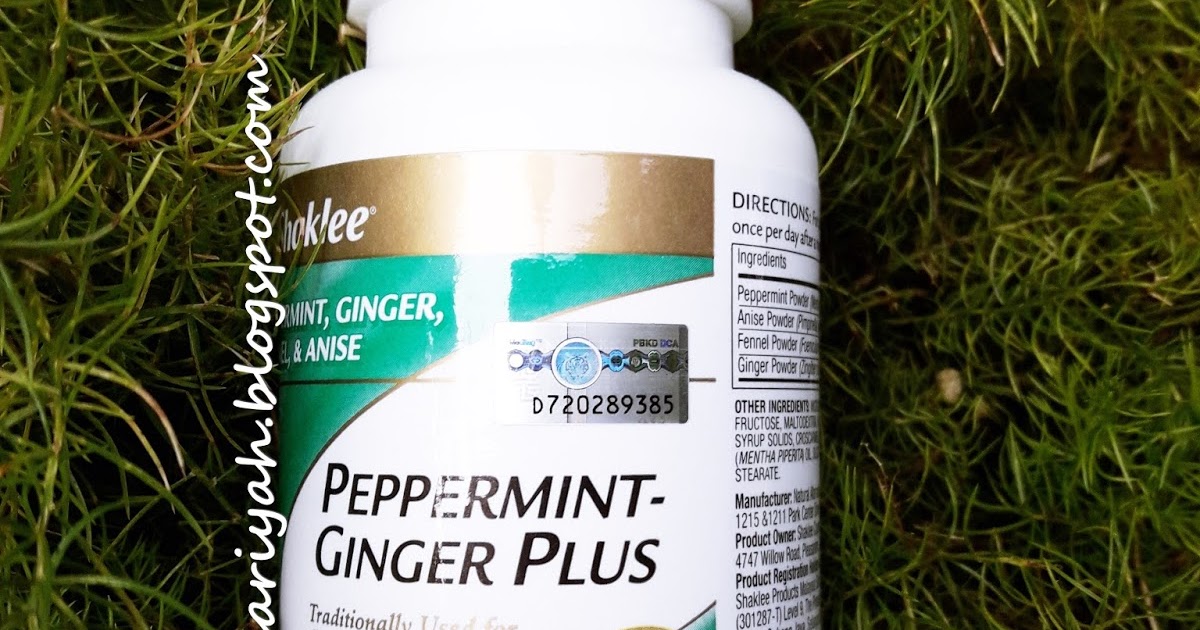 IbbuSarryah Kelebihan dan Kebaikan Peppermint Ginger Plus Shaklee